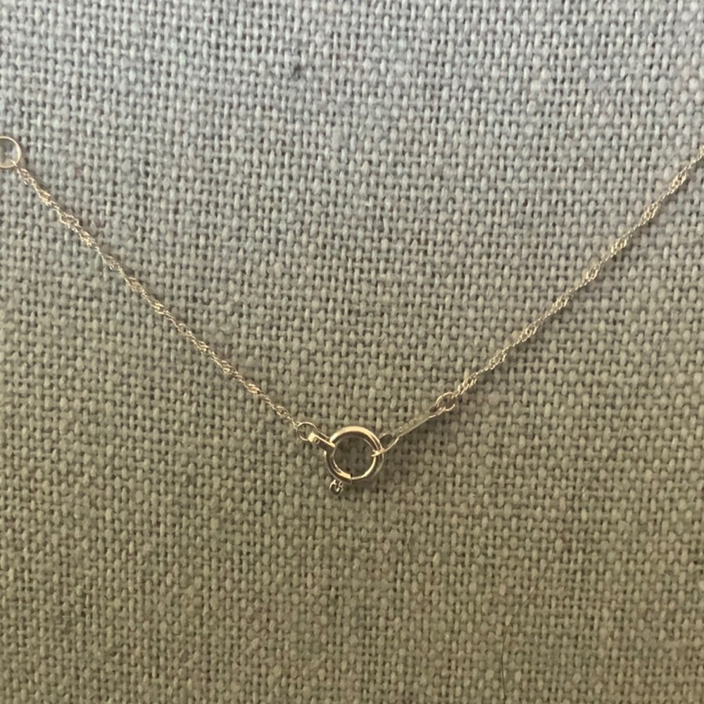 PT850 Platinum Chain and Diamond (.45ct) Pendant Necklace (16in) - Picture 5 of 5